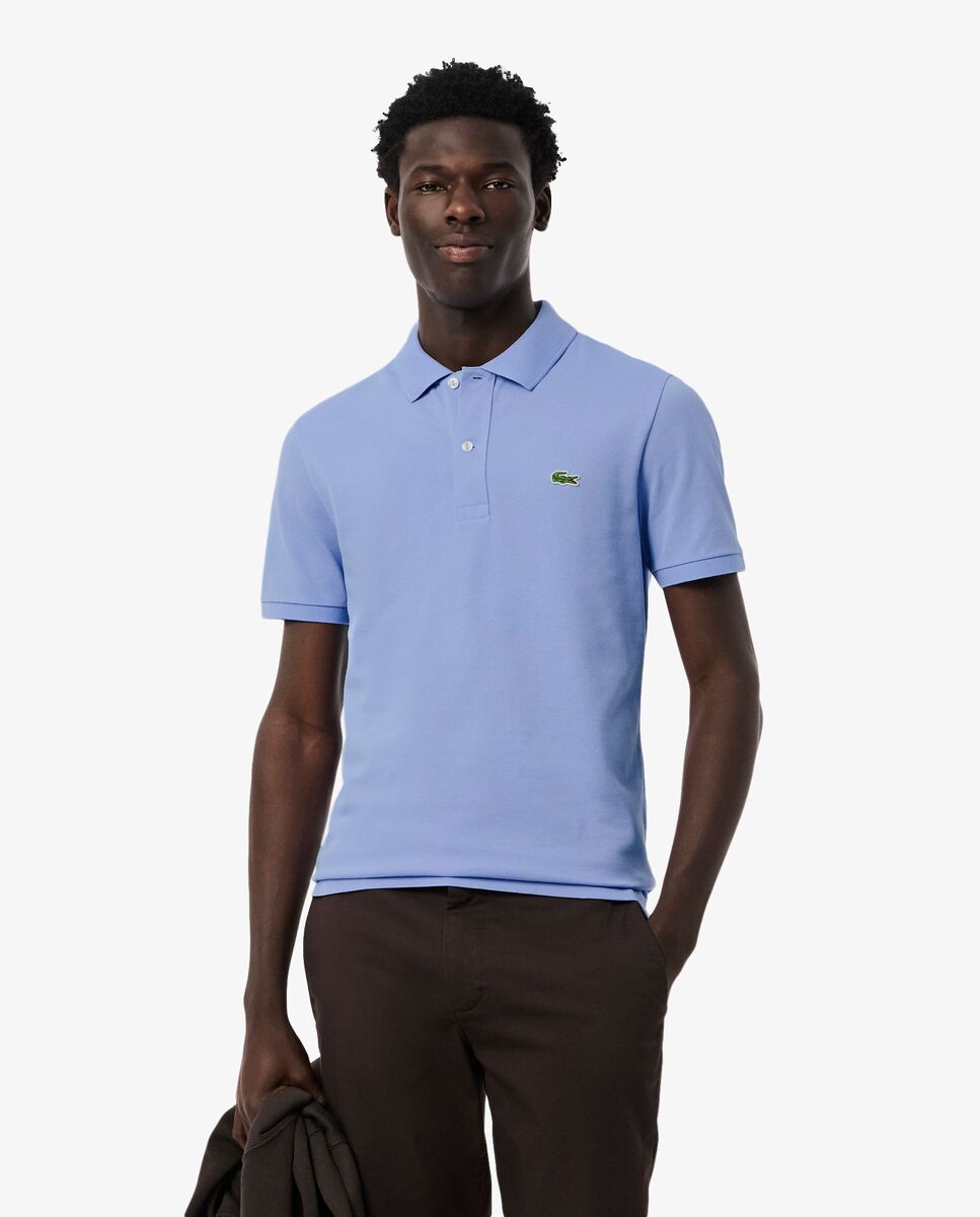 Imagen 0 de Polo de hombre de piqué de corte ajustado de manga corta Amarillo
