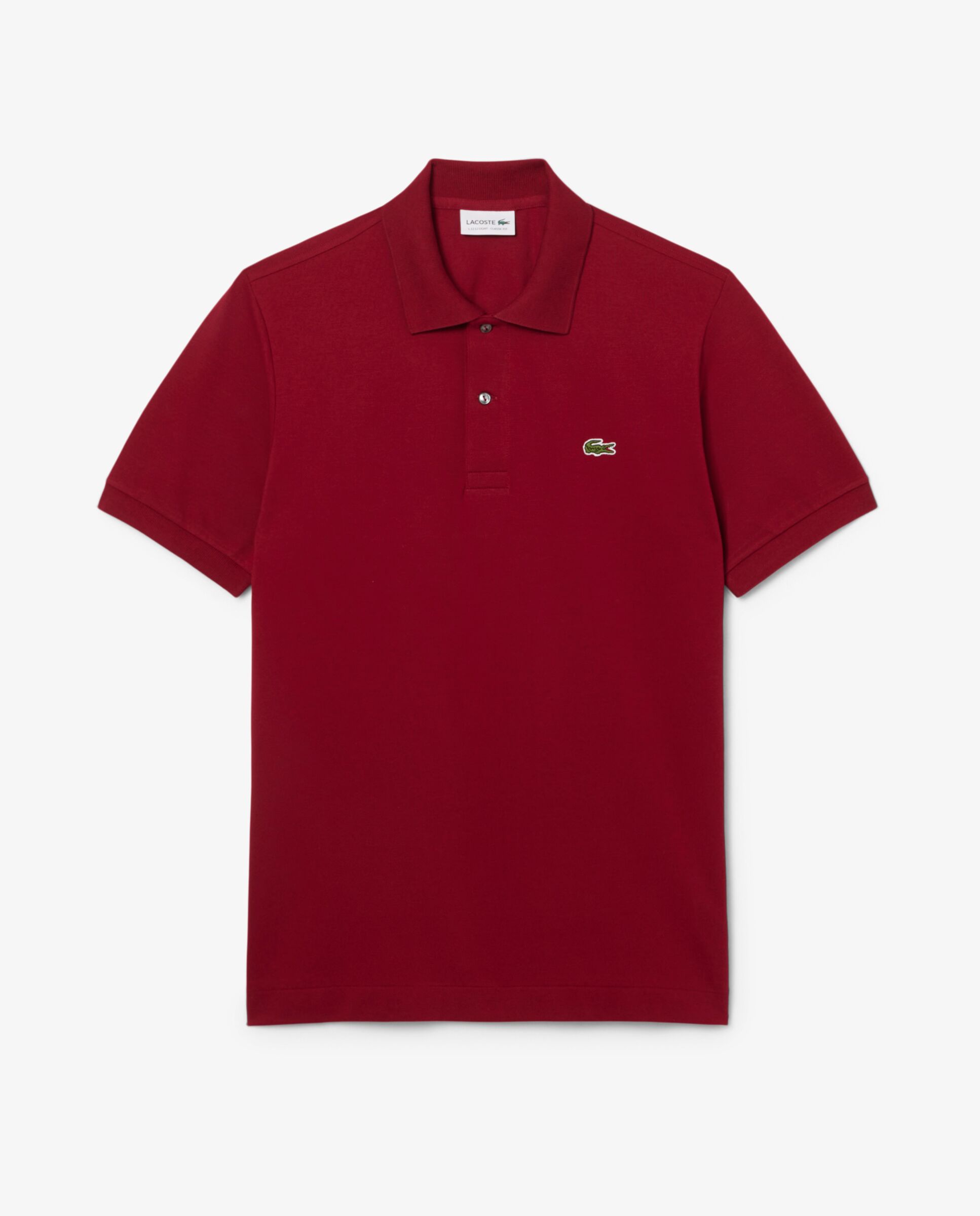Polo de hombre de corte clásico de manga corta - Lacoste - Burdeos Burdeos-6