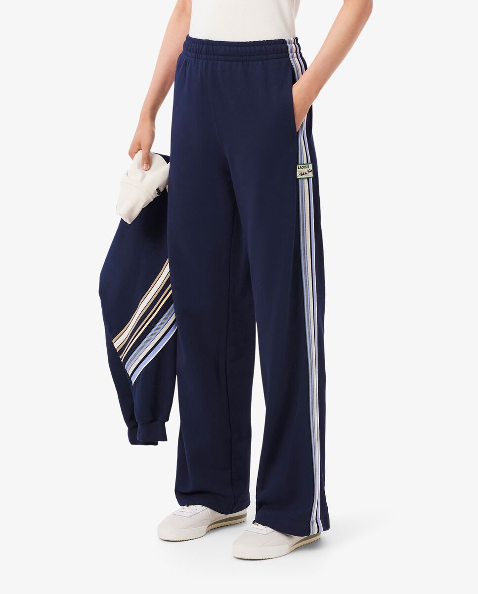 Pantalón de mujer de chándal de fabricación francesa - Lacoste - Azul marino Azul marino-3