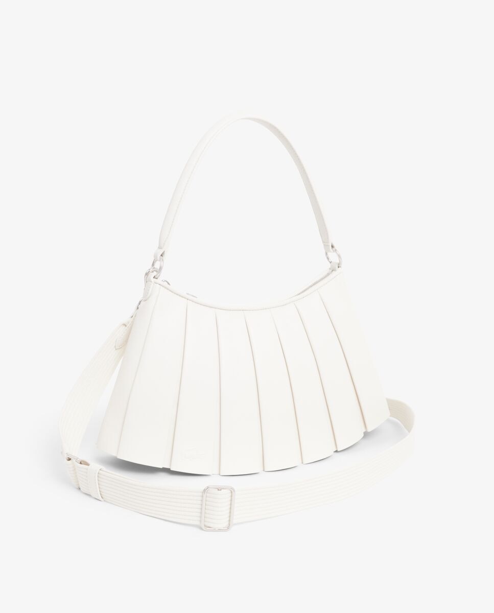 Bolso de piel Lenglen Runway - Lacoste - Verde Verde-3