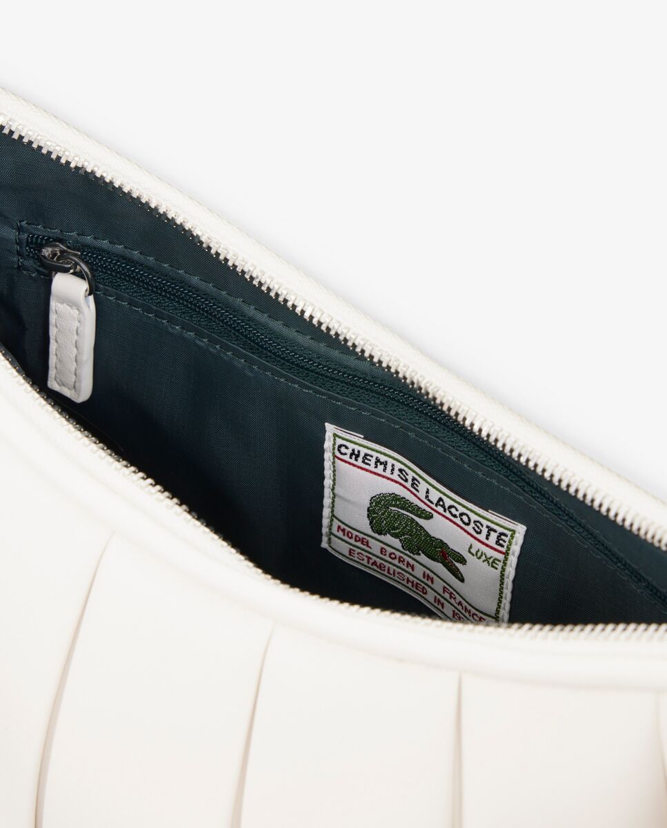 Bolso de piel Lenglen Runway - Lacoste - Verde Verde-5