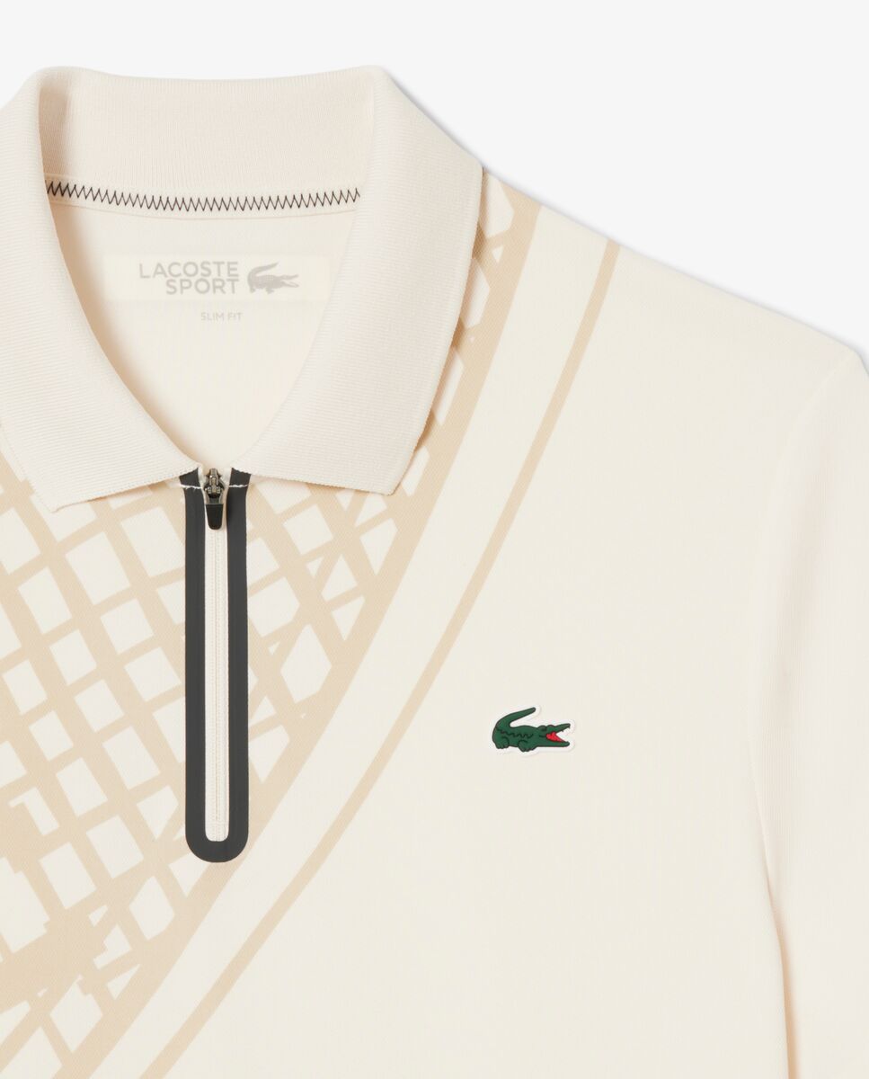 Polo de tennis ultra seco Lacoste - Blanco Blanco-5