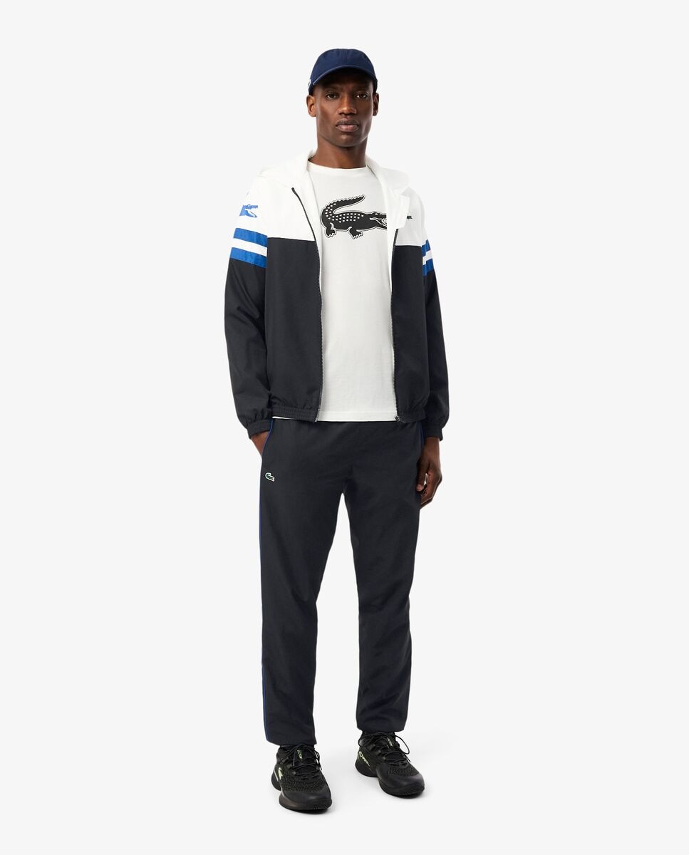 Lacoste - Pantalón de hombre de Chándal de hombre con estampado de tenis.