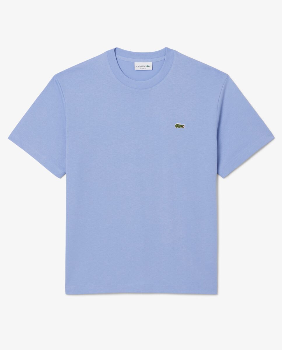 Camiseta de hombre de algodón de manga corta - Lacoste - Lila Lila-6