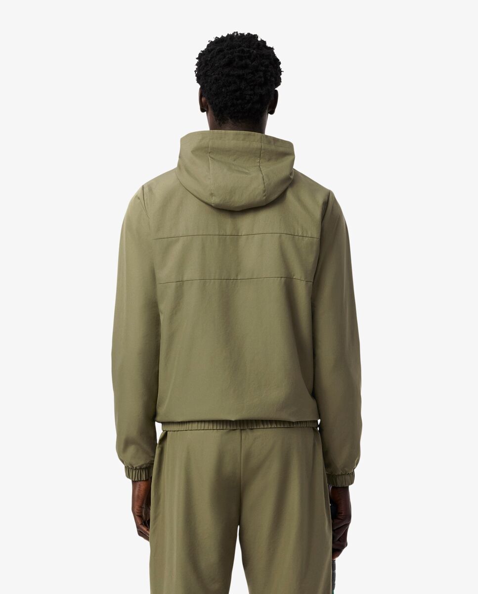 Cazadora de hombre deportiva hidrófuga - Verde militar Verde militar-2