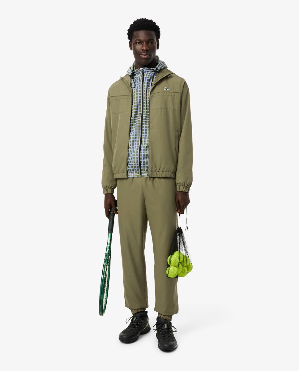 Cazadora de hombre deportiva hidrófuga - Verde militar Verde militar-4