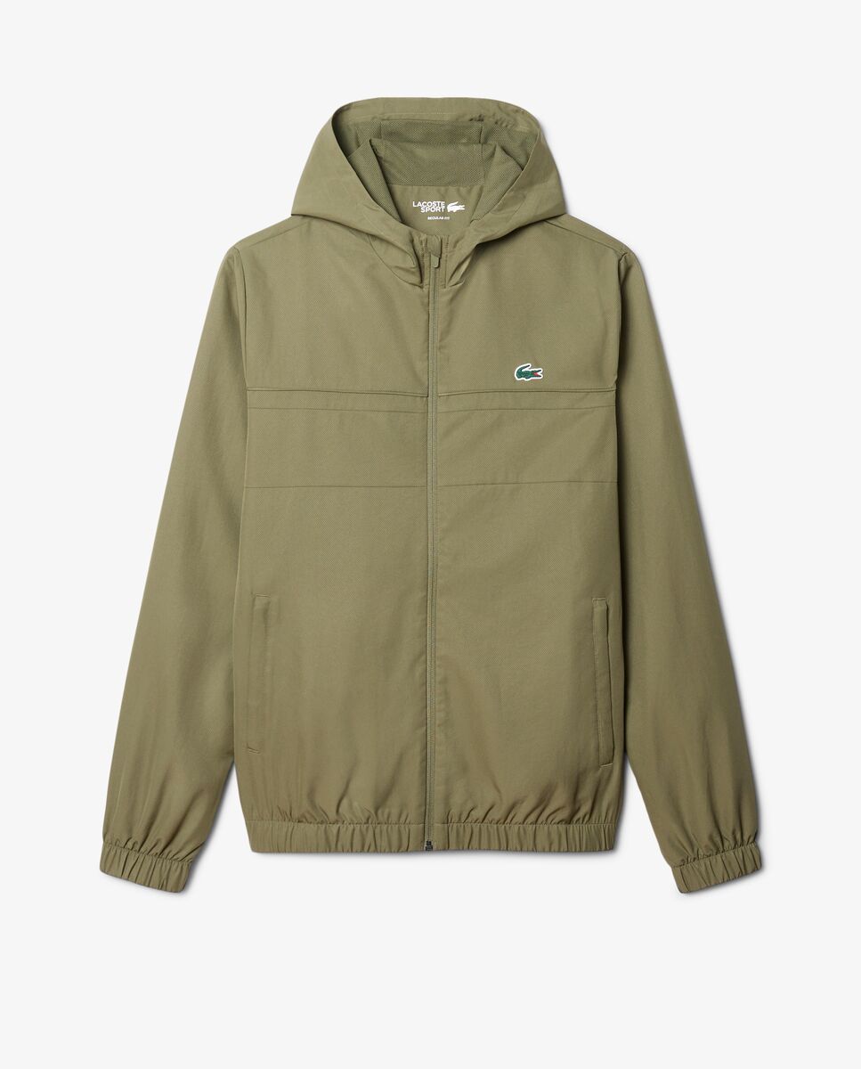 Cazadora de hombre deportiva hidrófuga - Verde militar Verde militar-6