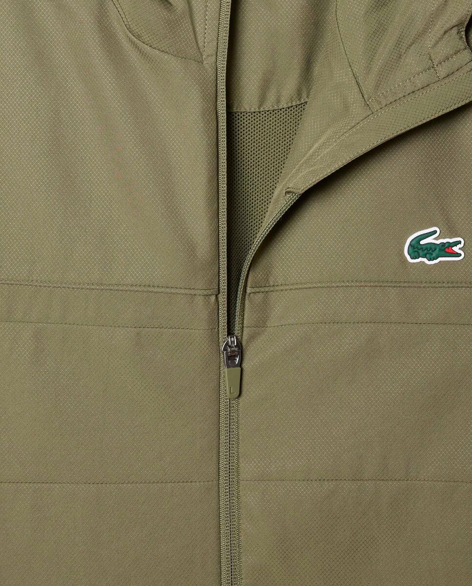 Cazadora de hombre deportiva hidrófuga - Verde militar Verde militar-5