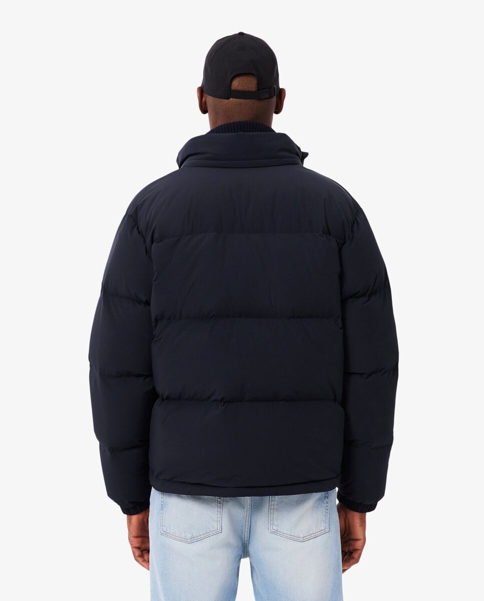 Chaqueta de hombre acolchada con capucha hidrófuga - Lacoste - Azul marino Azul marino-2