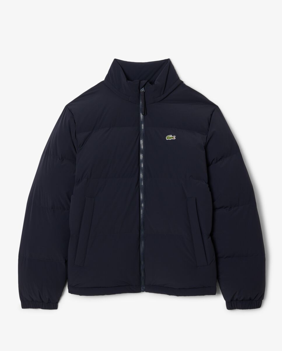 Chaqueta de hombre acolchada con capucha hidrófuga - Lacoste - Azul marino Azul marino-6