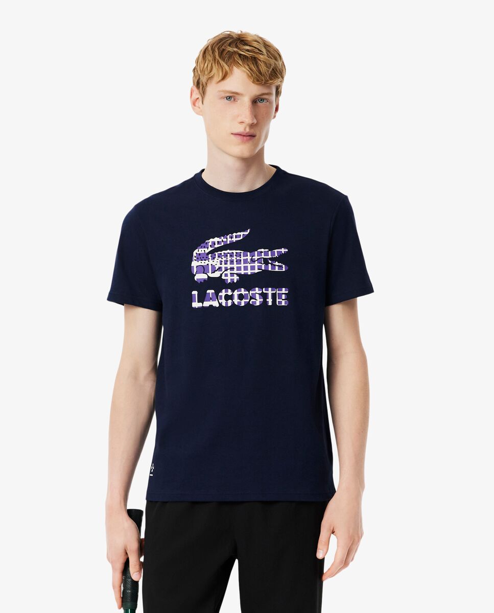 Lacoste - Camiseta de hombre Tennis x Daniil Medvedev de manga corta.