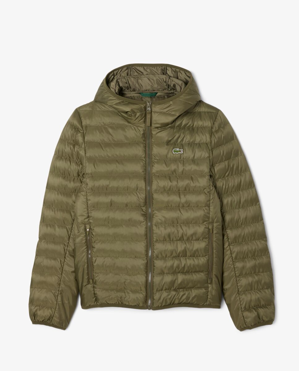 Lacoste - Chaqueta de hombre acolchada hidrófuga.