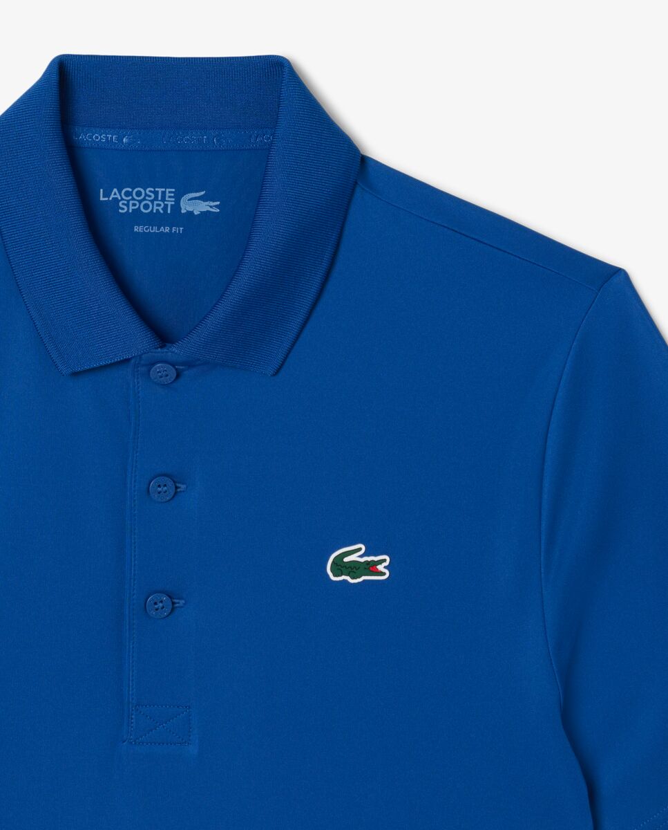 Polo de golf ligero, de corte regular, ultra seco, con protección solar UPF 50+ - Lacoste - Azul Azul-5