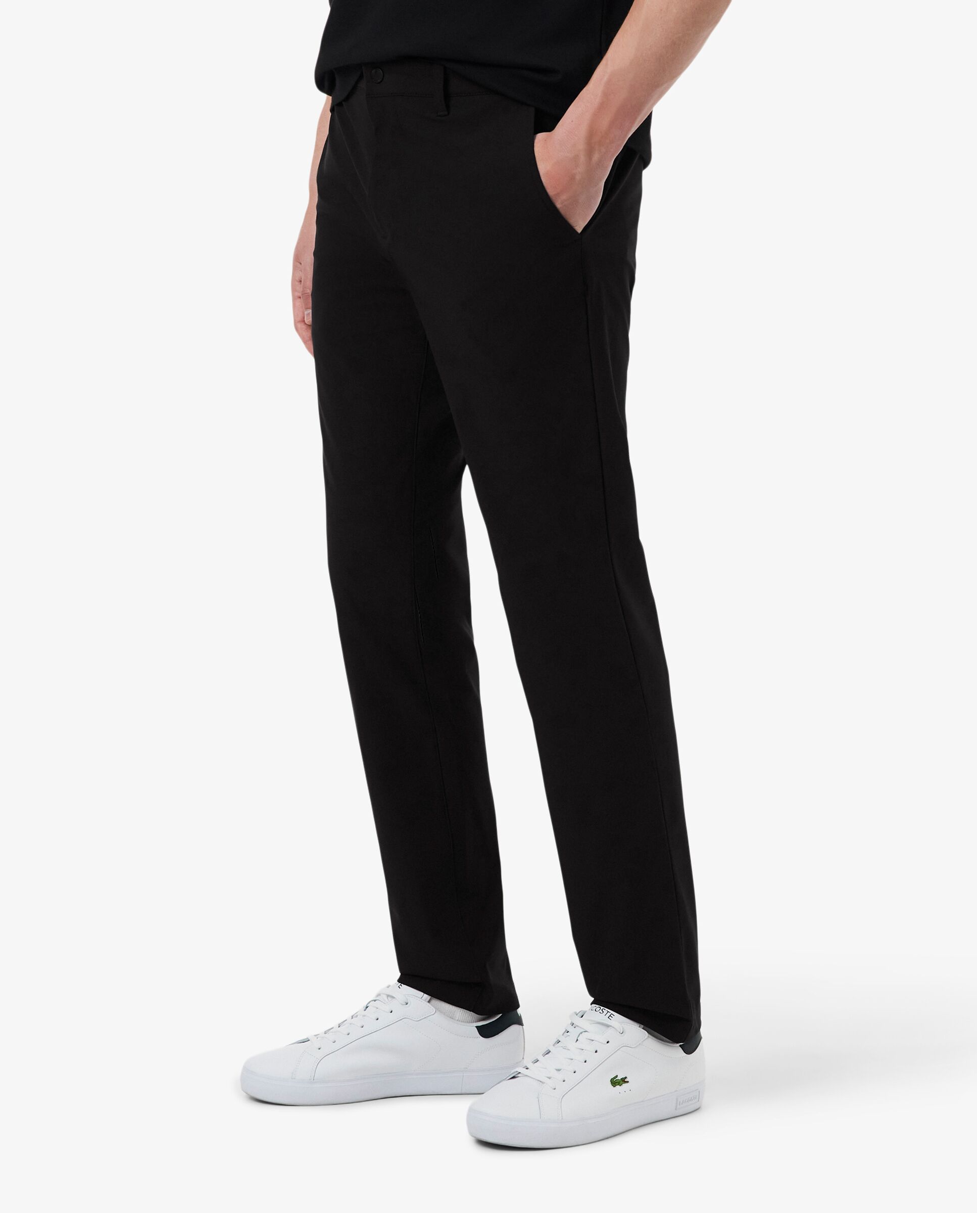 Pantalones joggers de hombre - Lacoste - Negro Negro-3