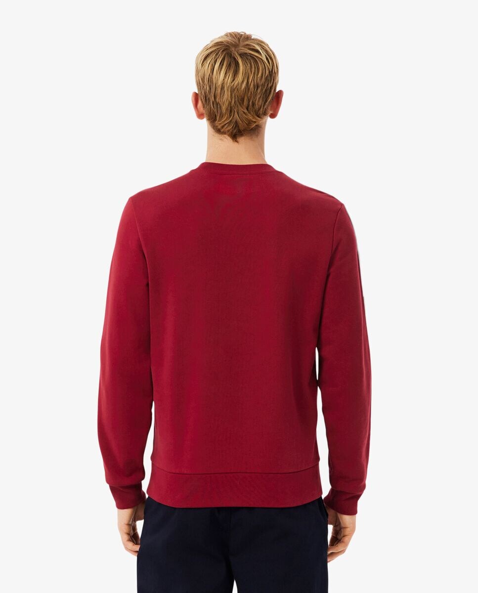 Sudadera de hombre de felpa con ribete de logotipo · Lacoste · El