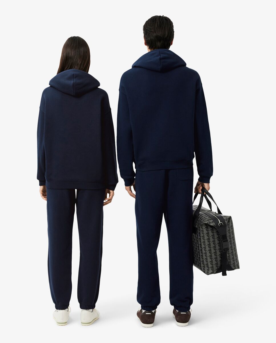 Pantalón unisex de chándal unisex de felpa - Lacoste - Azul marino Azul marino-2