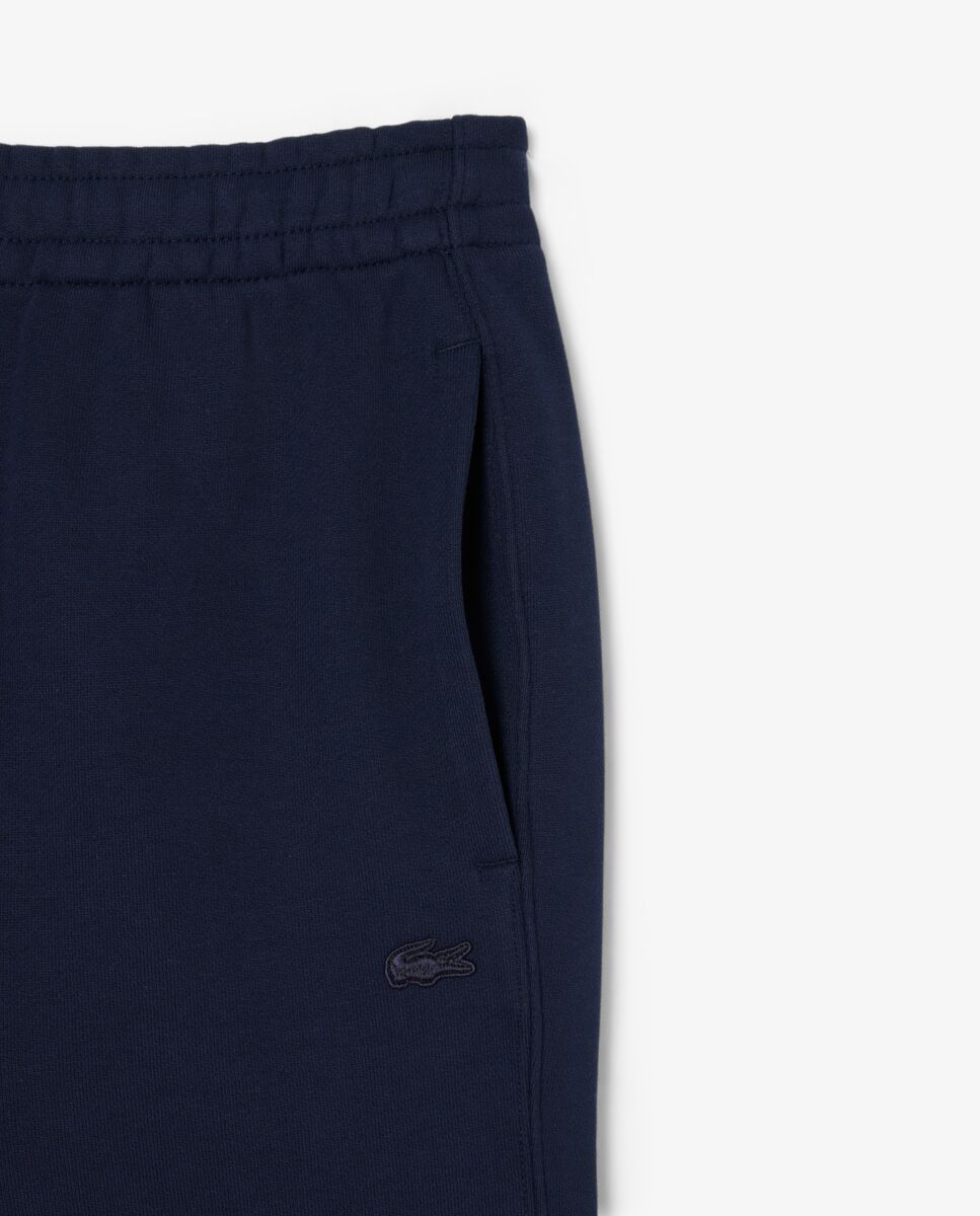 Pantalón unisex de chándal unisex de felpa - Lacoste - Azul marino Azul marino-5