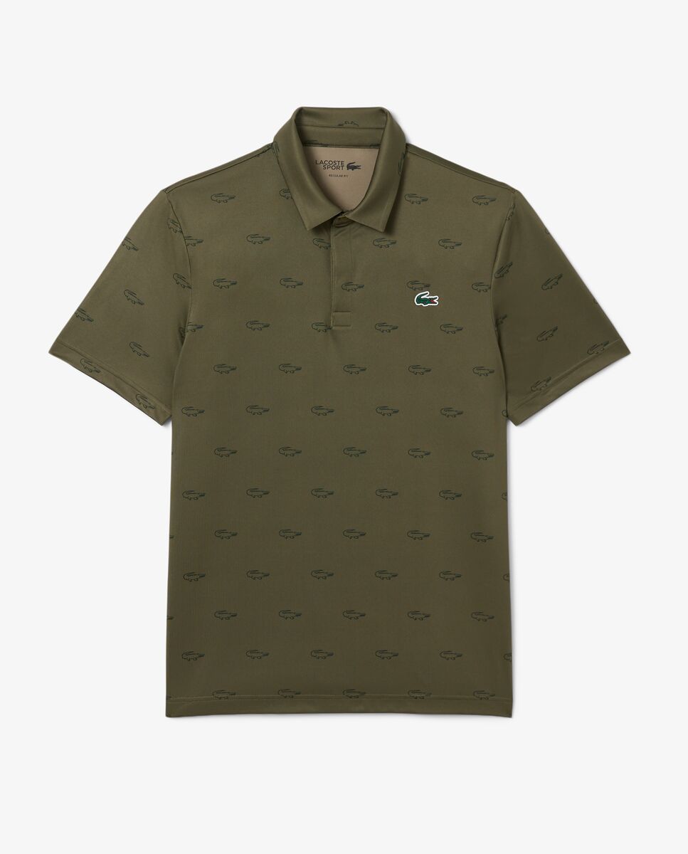Lacoste - Polo de hombre de golf de corte regular con protección uv de manga corta.