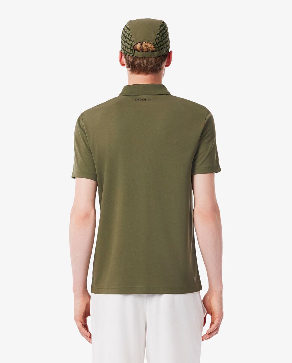 Polo de tennis ultra seco Lacoste - Verde militar Verde militar-2