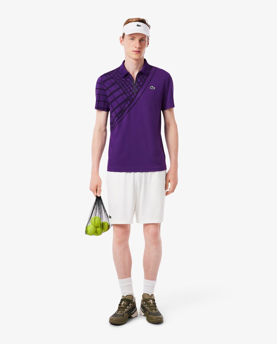 Polo de tennis ultra seco Lacoste - Lila Lila-4