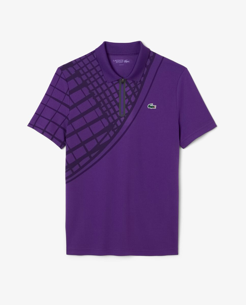 Polo de tennis ultra seco Lacoste - Lila Lila-6