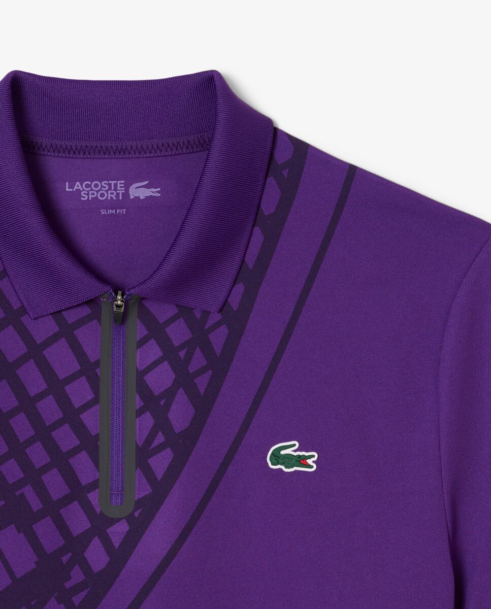 Polo de tennis ultra seco Lacoste - Lila Lila-5
