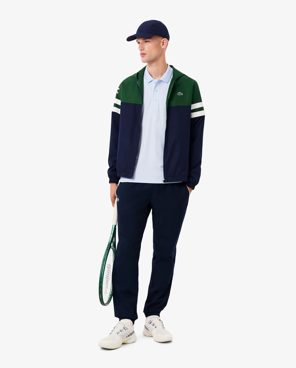 Pantalón de hombre de chándal de hombre con estampado de tenis - Lacoste - Azul marino Azul marino-4