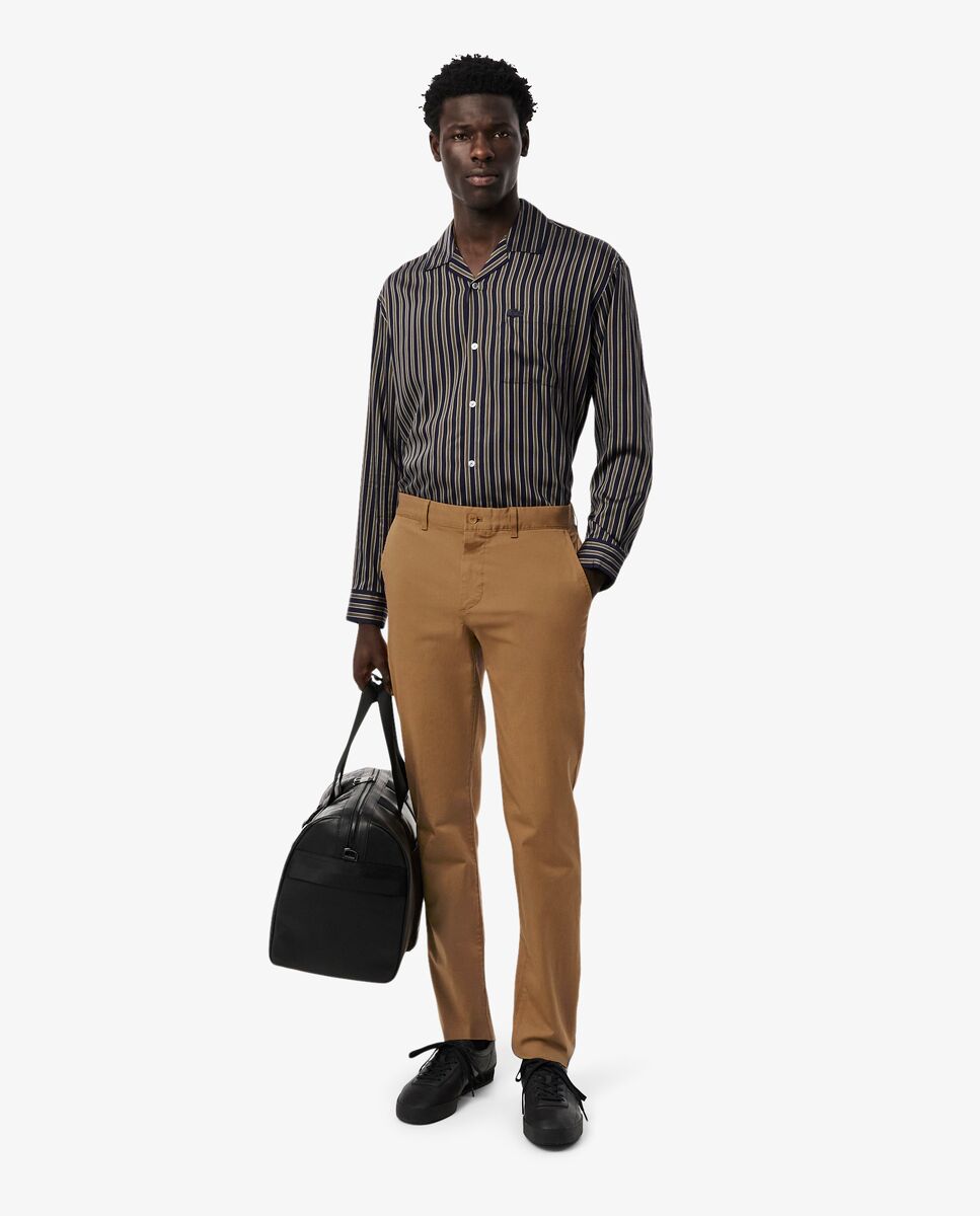 Pantalones joggers de hombre de algodón elástico - Caramelo Caramelo-1