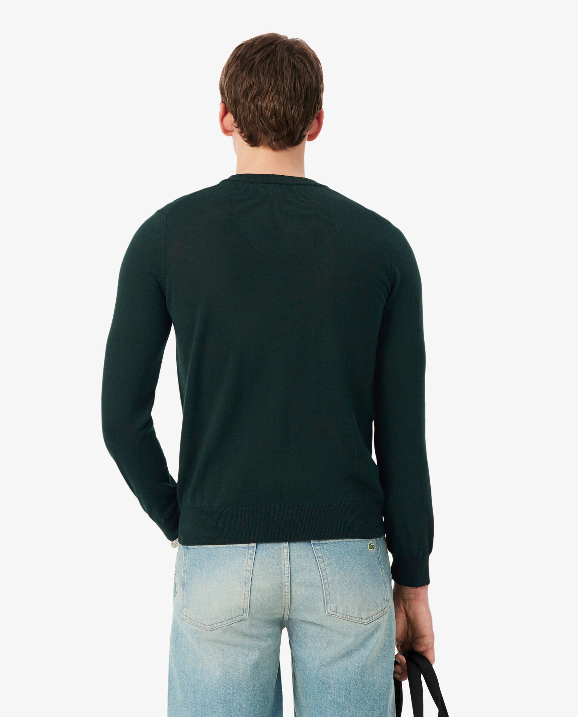 Jersey de hombre de lana - Lacoste - Verde Verde-2