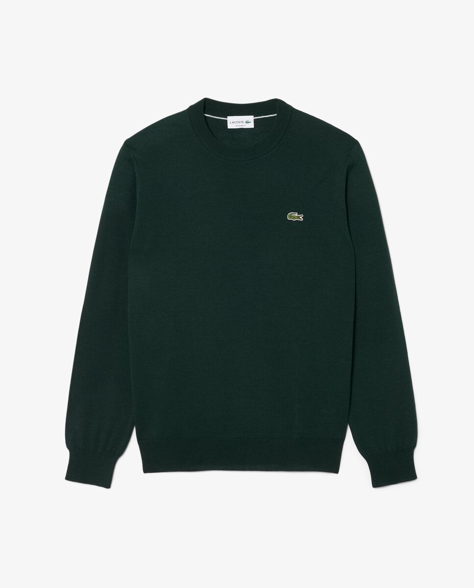 Jersey de hombre de lana - Lacoste - Verde Verde-6