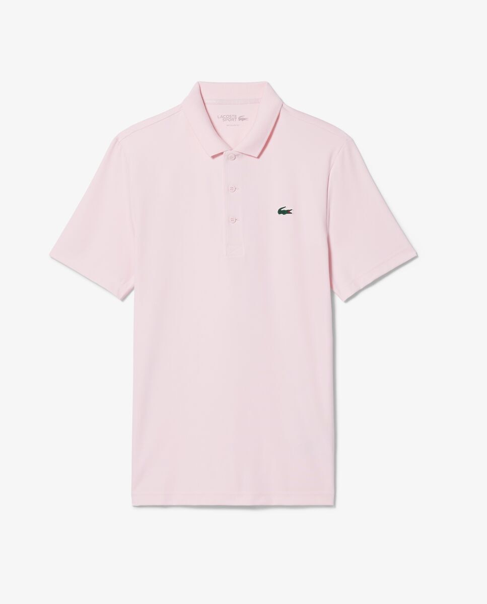 Lacoste - Polo de hombre de golf de corte regular con protección uv de manga corta.