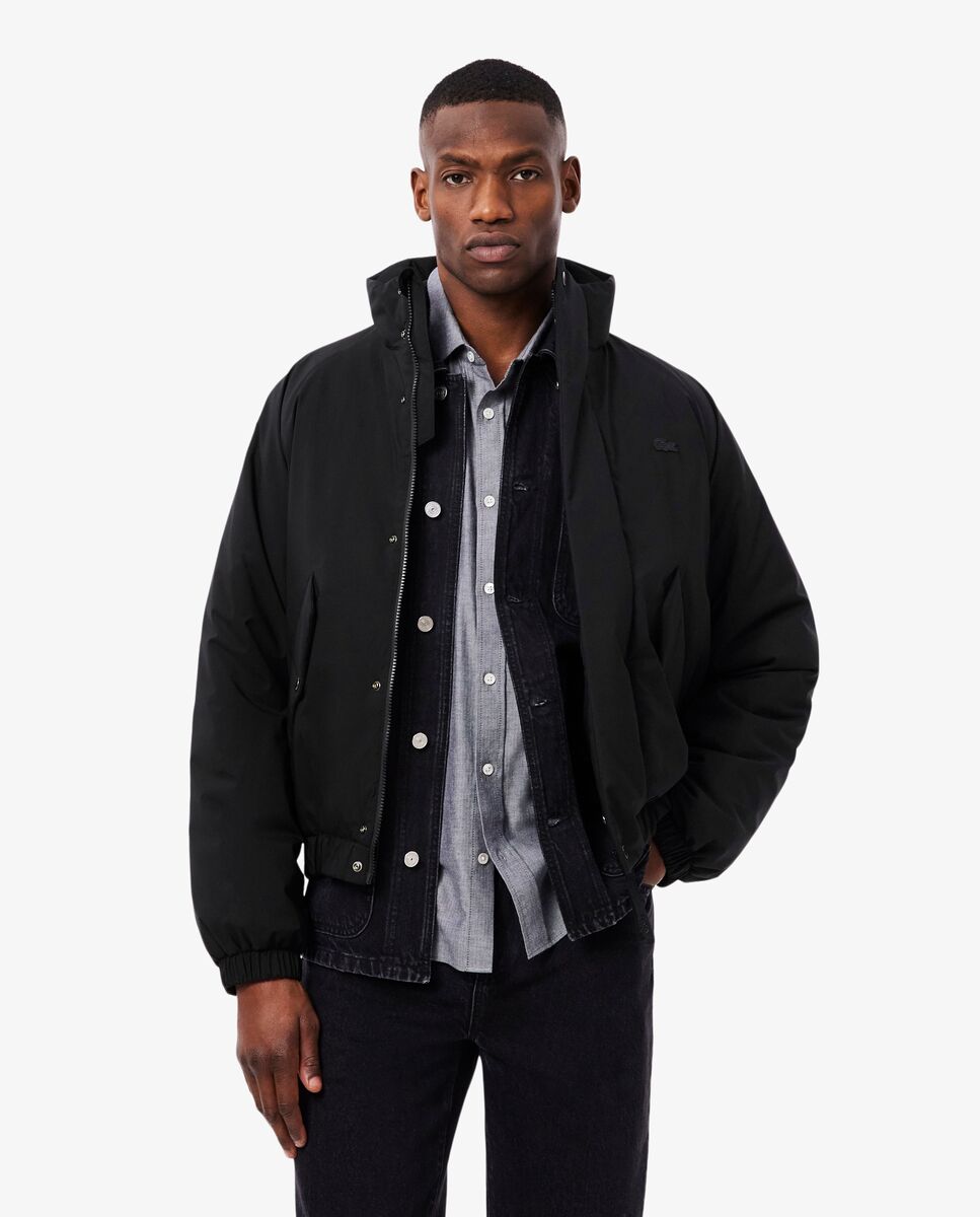 Chaqueta de hombre acolchada hidrófuga - Lacoste - Negro Negro-1