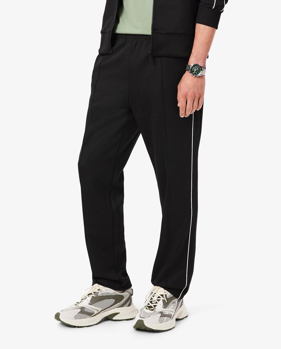 Imagen 3 de Pantalones joggers de hombre de piqué - Lacoste - Negro Negro