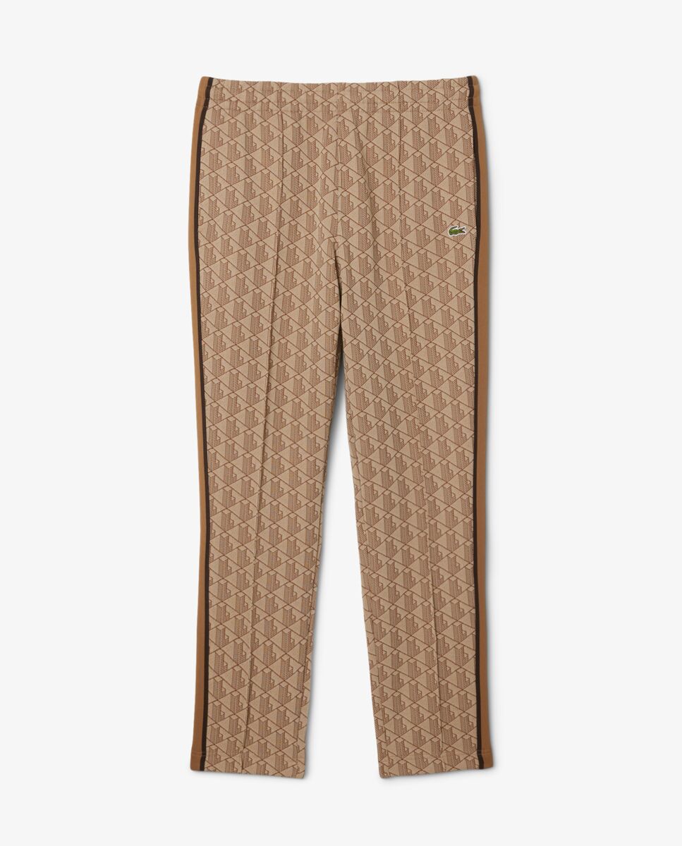 Pantalones joggers de hombre con monograma - Lacoste - Camel Camel-6