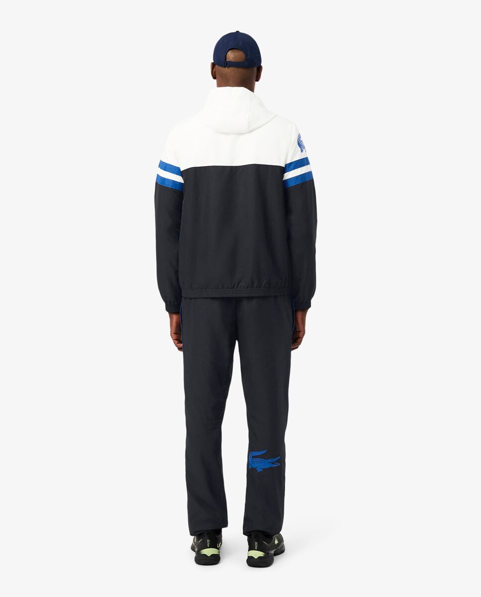 Pantalón de hombre de chándal de hombre con estampado de tenis - Lacoste - Negro Negro-2