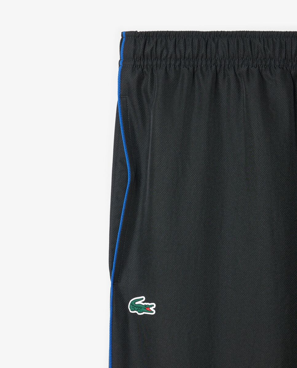 Pantalón de hombre de chándal de hombre con estampado de tenis - Lacoste - Negro Negro-5
