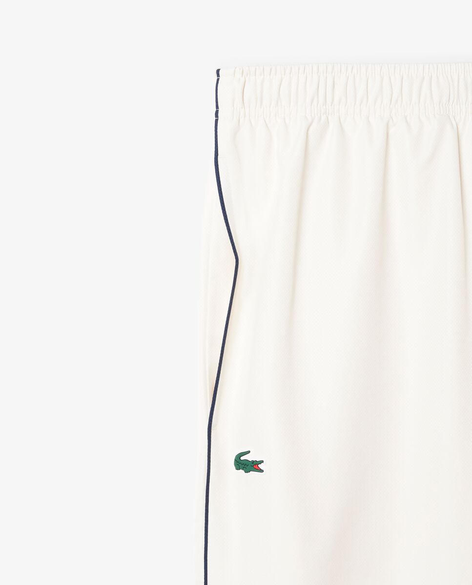 Pantalón de hombre de chándal de hombre con estampado de tenis - Lacoste - Gris oscuro Blanco-5