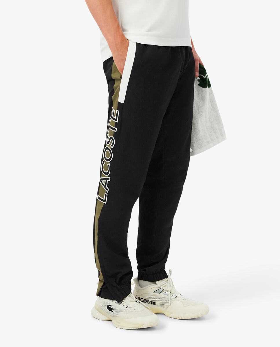 Imagen 3 de Pantalón jogger de hombre Sport colección French Capsule - Lacoste - Negro mate Negro mate