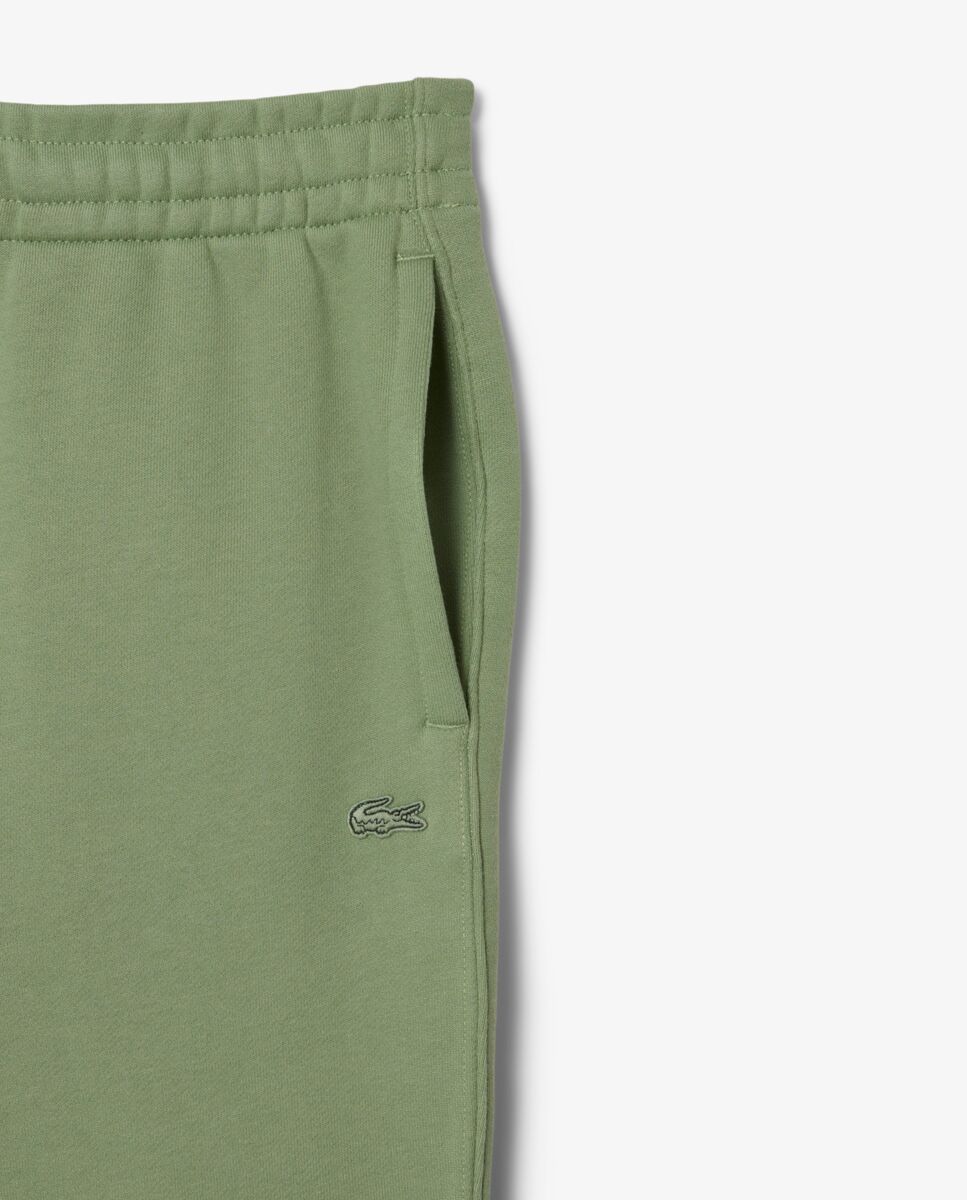 Pantalón unisex de chándal unisex de felpa - Lacoste - Verde Verde-5