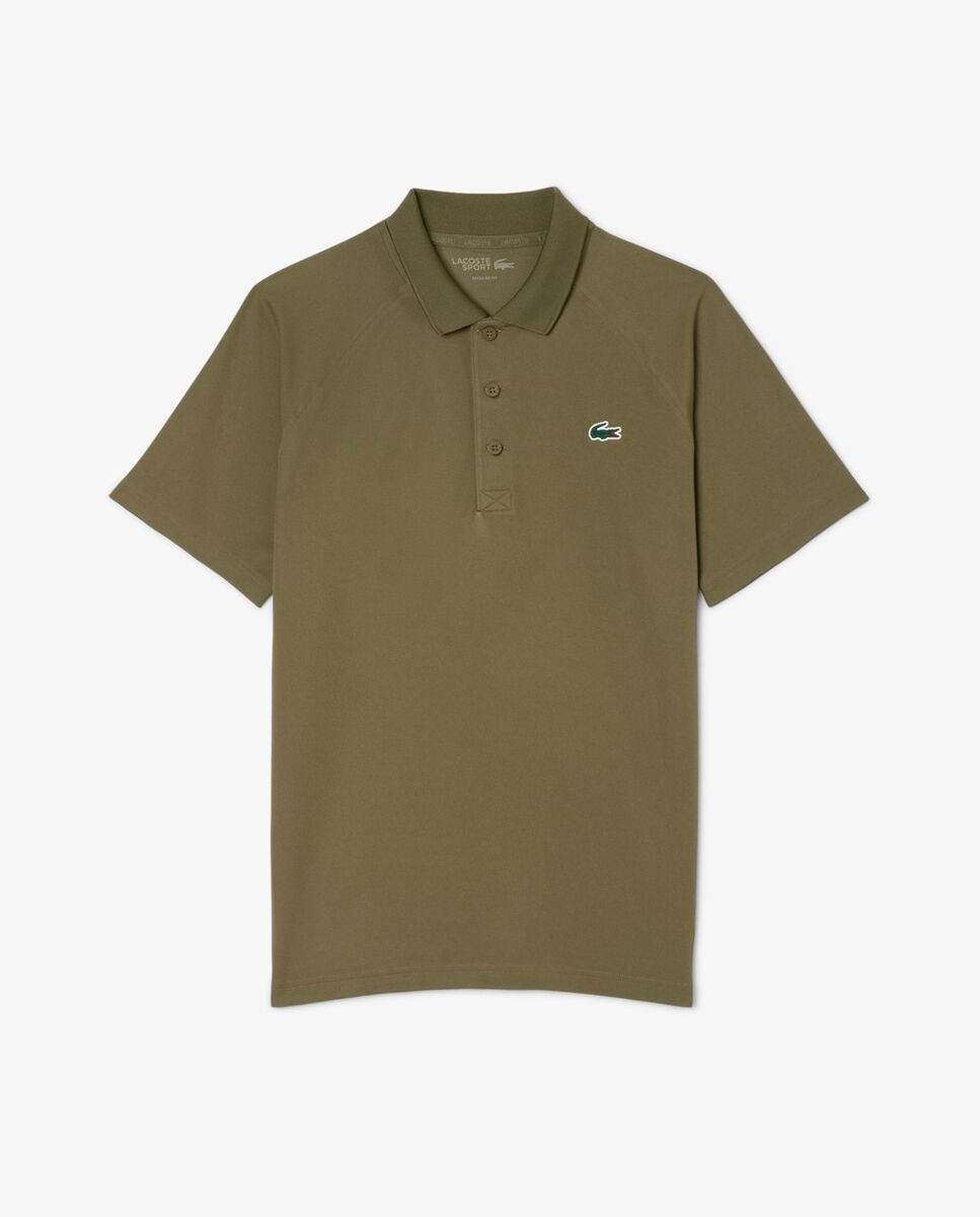 Lacoste - Polo de hombre de corte regular con protección uv de manga corta.