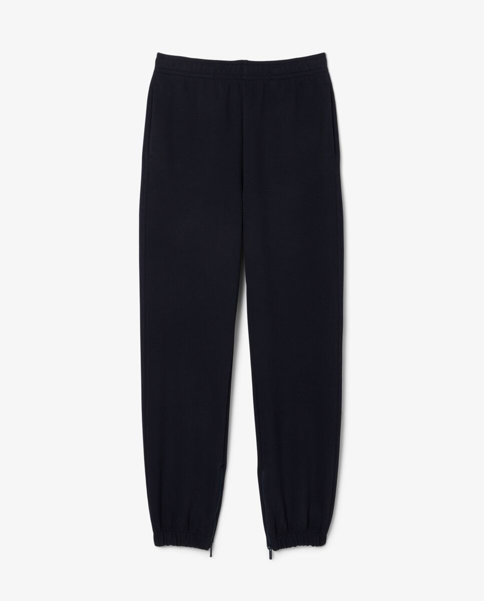 Pantalón de mujer de chándal de piqué - Lacoste - Azul marino Azul marino-6