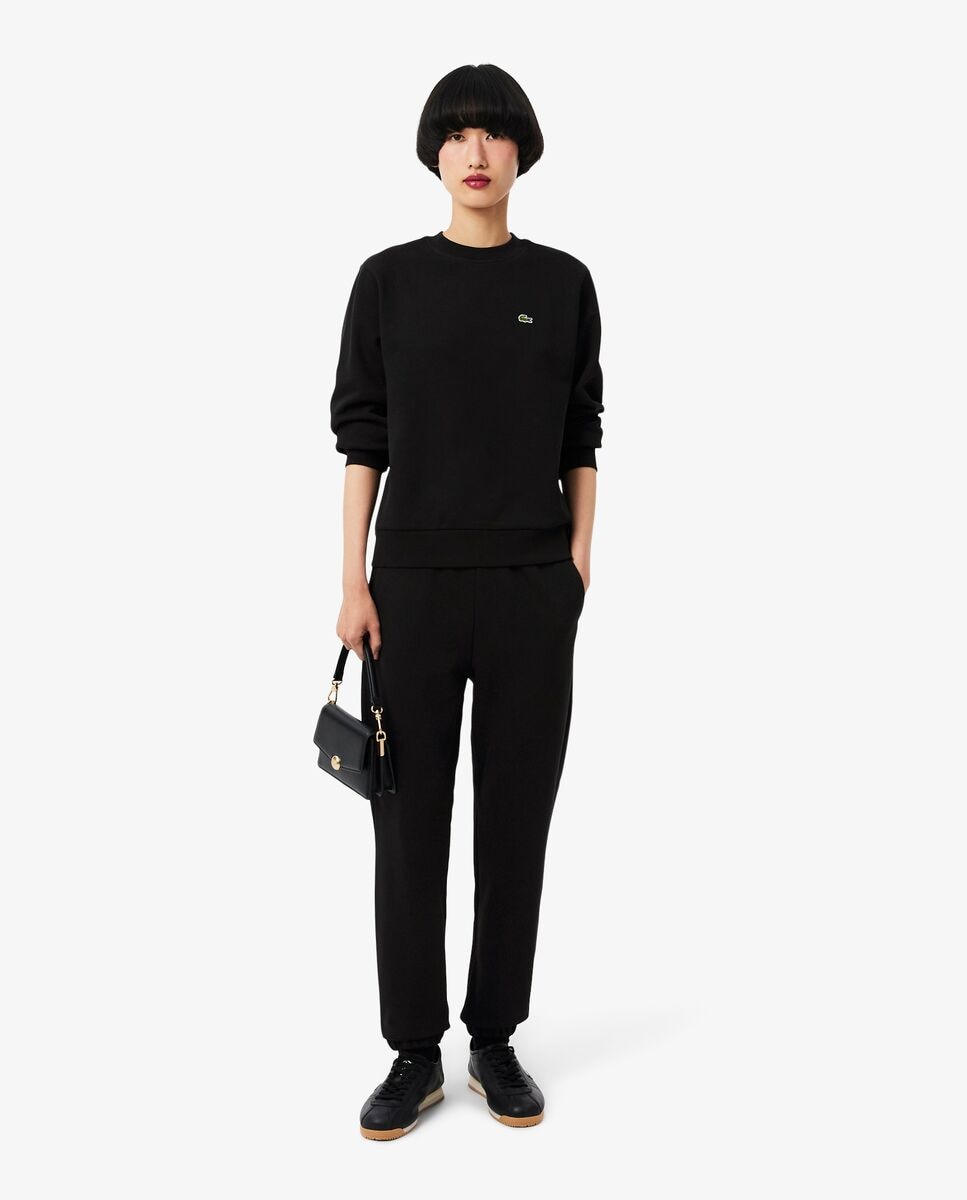 Lacoste - Pantalón de mujer de chándal de felpa.