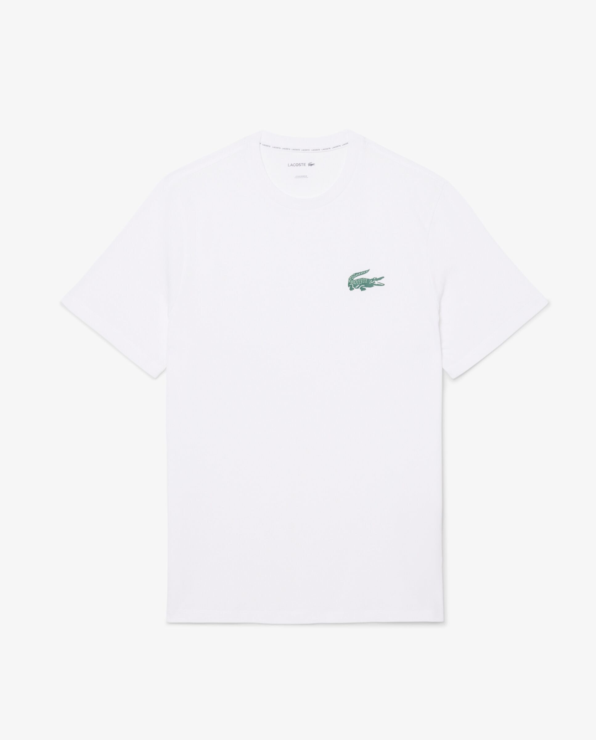 Lacoste - Camiseta Lacoste loungewear de algodón con micrologo.