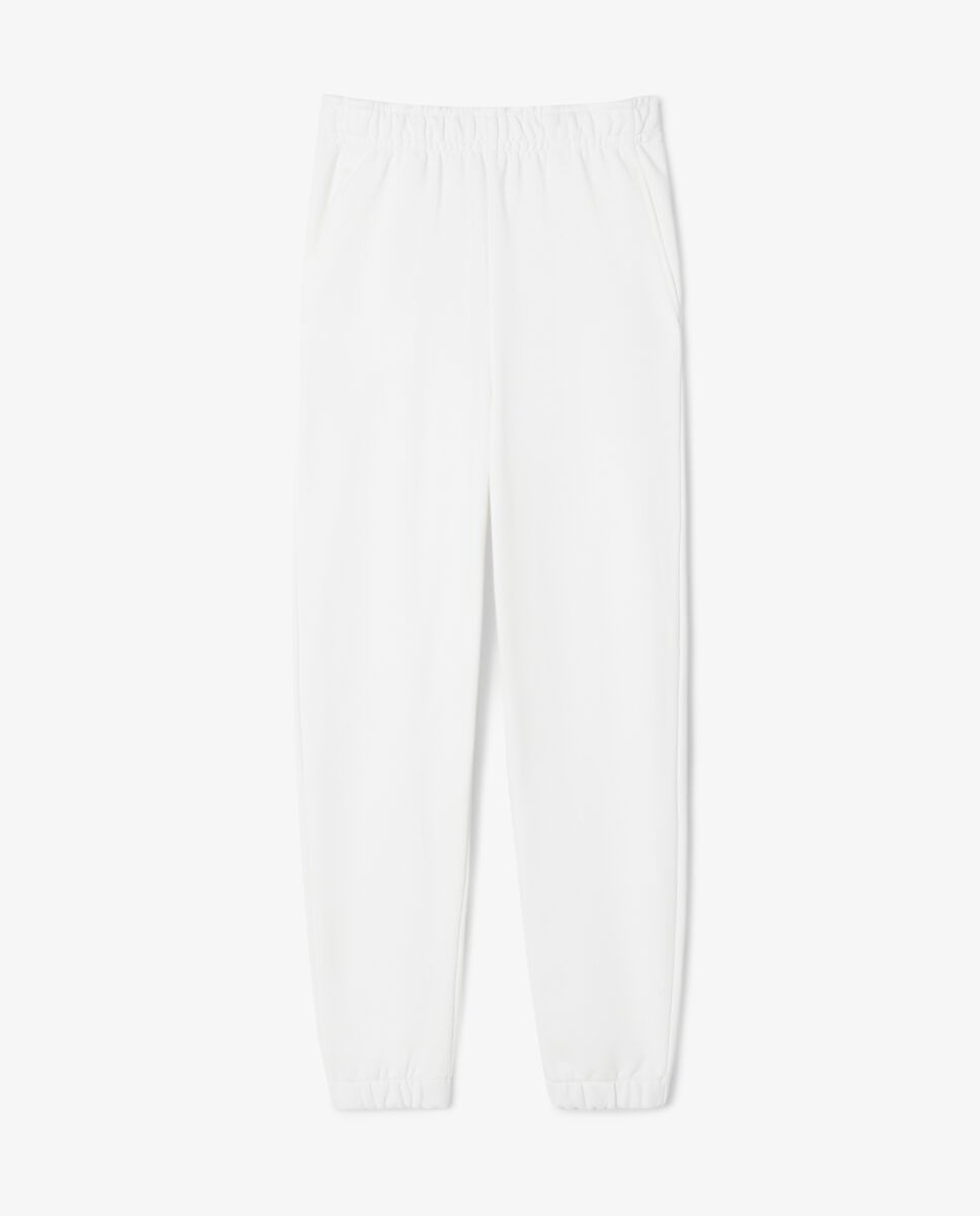 Lacoste - Pantalón de mujer de chándal de felpa.