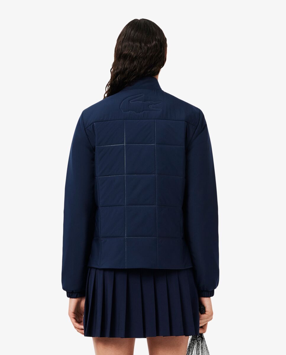 Imagen 2 de Chaqueta de mujer de golf hidrófuga con protección uv en azul - Lacoste - Azul marino Azul marino