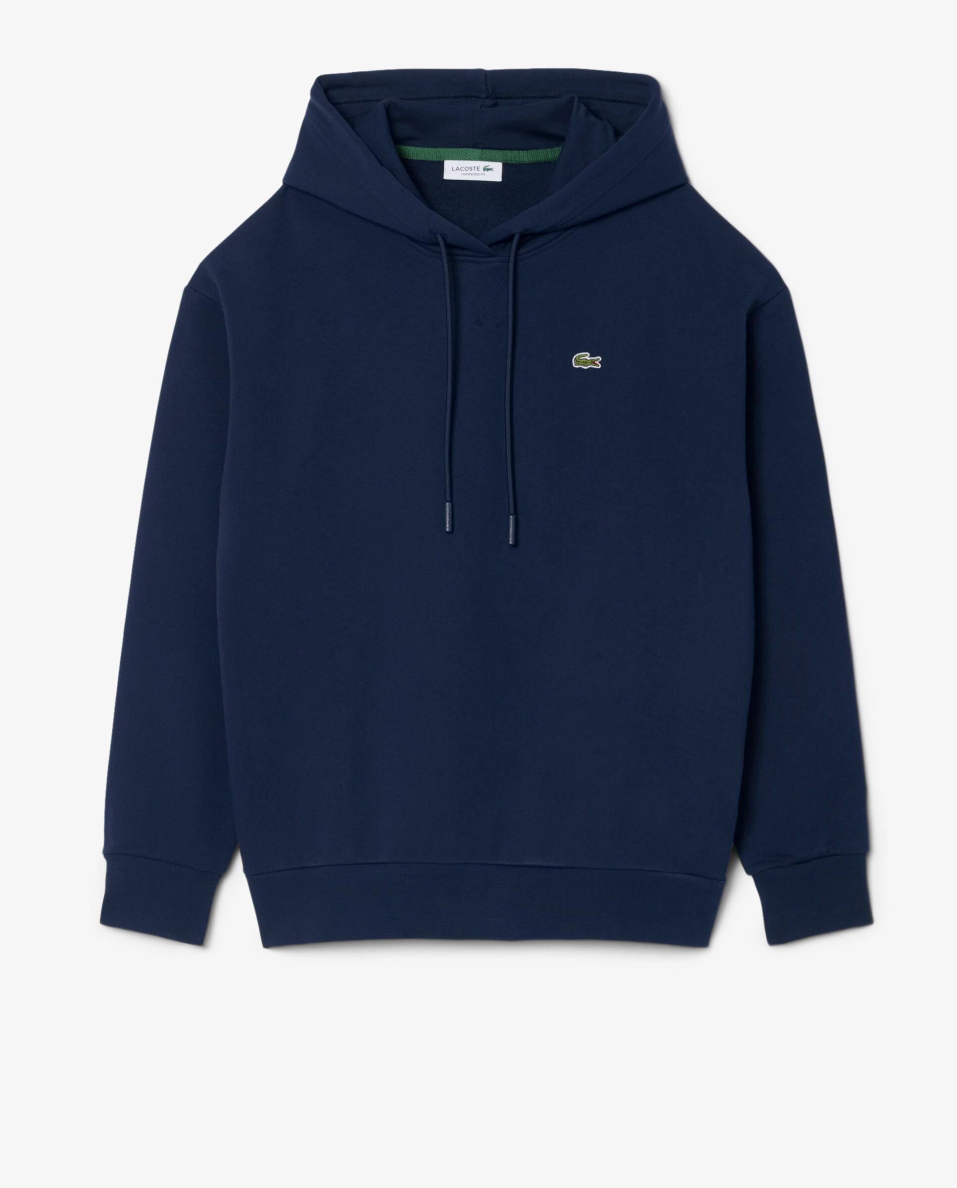 Sudadera de mujer con capucha de felpa oversized - Lacoste - Azul marino Azul marino-6