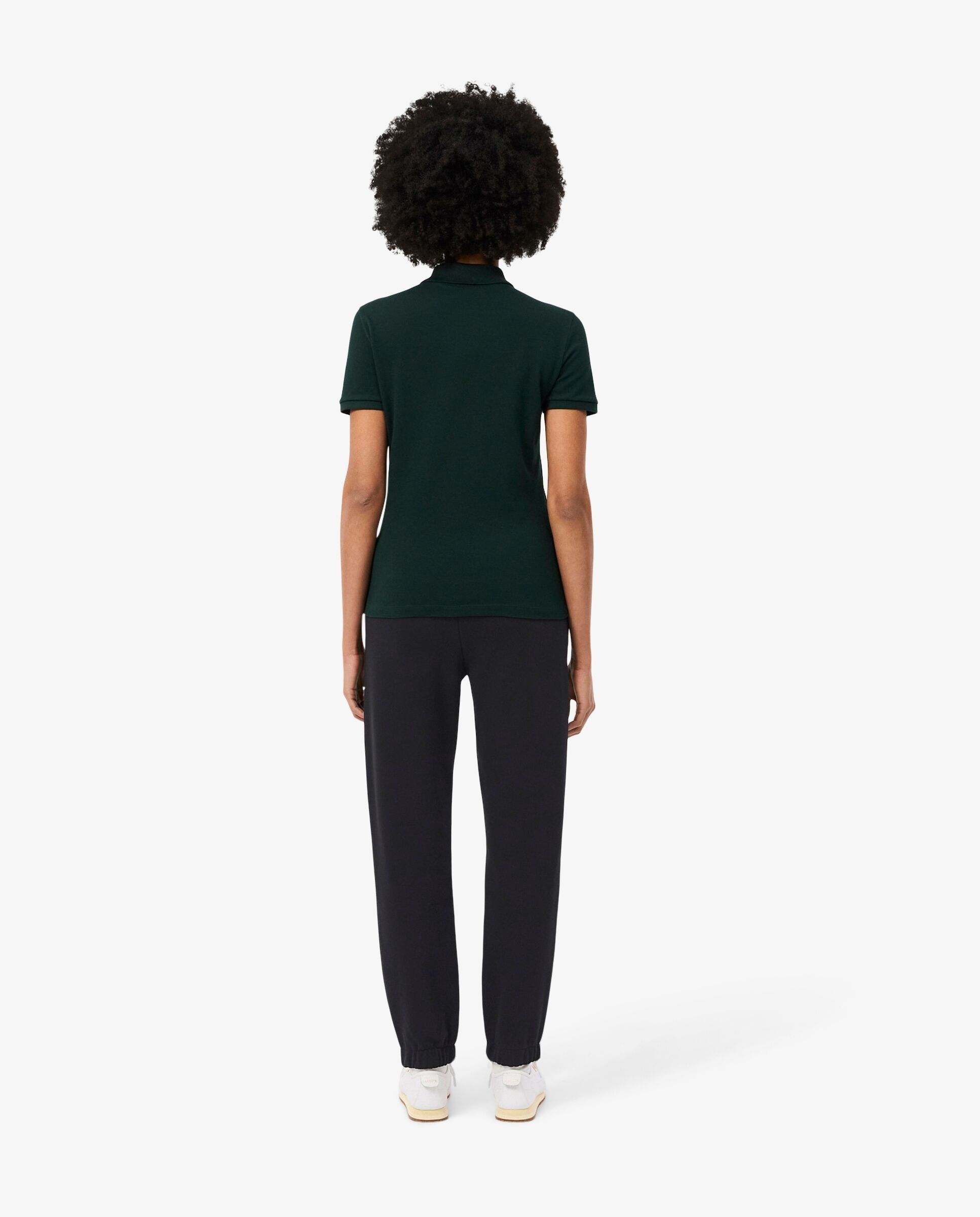 Pantalón de mujer de chándal de felpa - Lacoste - Negro Negro-2