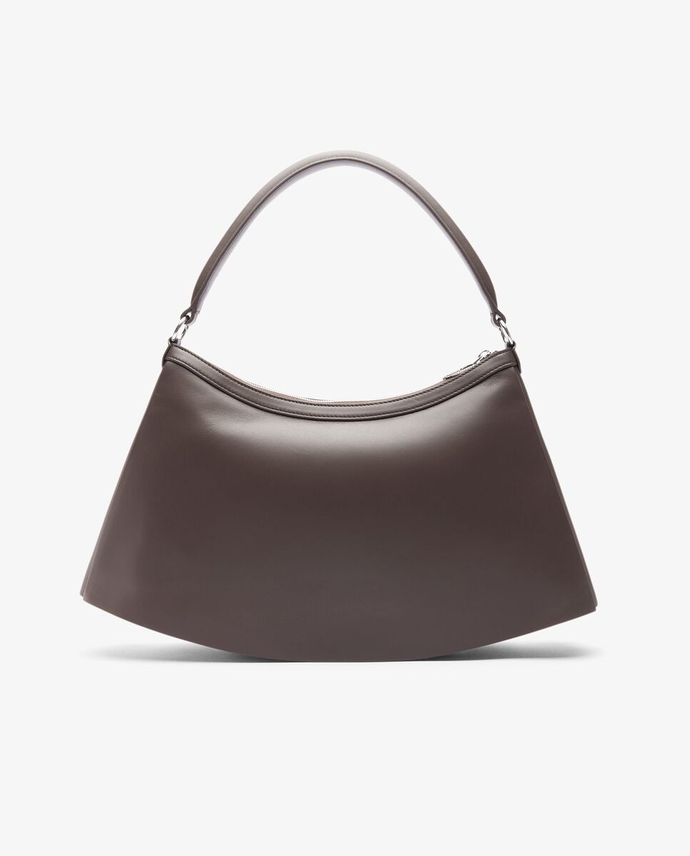 Bandoleras unisex de piel lenglen runway - Lacoste - Marrón oscuro Marrón oscuro-4