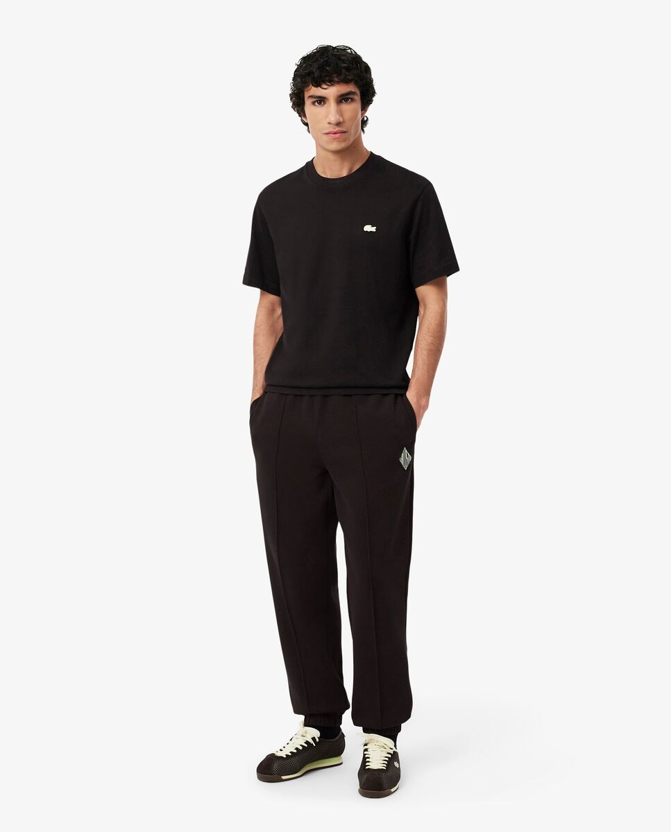 Chándal de hombre deportivo de rombos de corte regular - Lacoste - Marrón Marrón-1