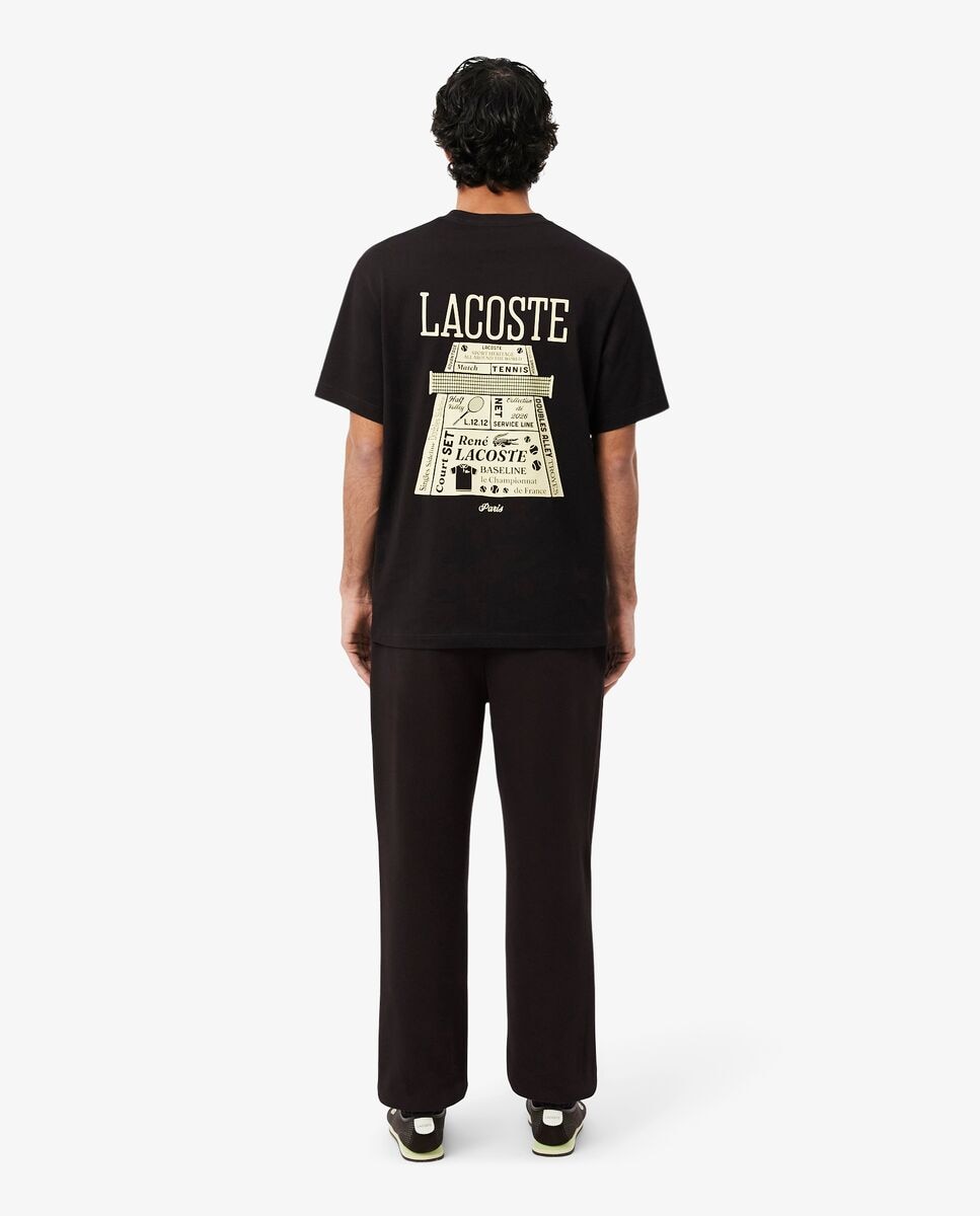 Chándal de hombre deportivo de rombos de corte regular - Lacoste - Marrón Marrón-2